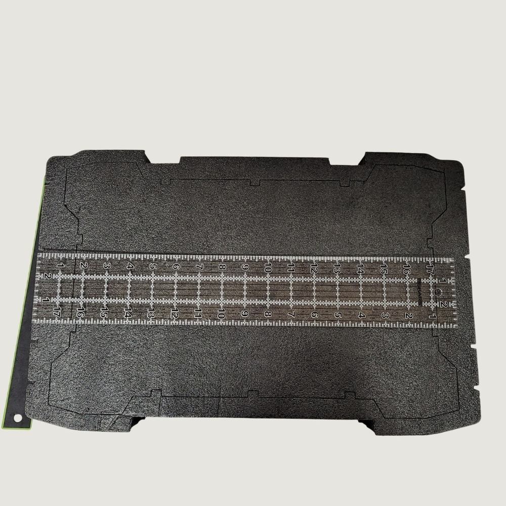 DeWalt ToughSystem Deep Tool Tray Foam Insert Customizable Organizer Black